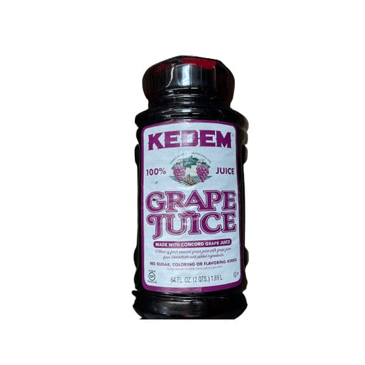 Kedem Kedem 100% Juice, Grape, 64 Fl Oz, 1 Count
