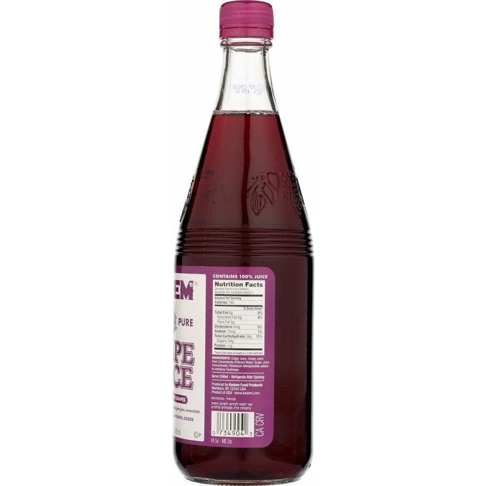 Kedem Kedem Concord Grape Juice, 22 Oz