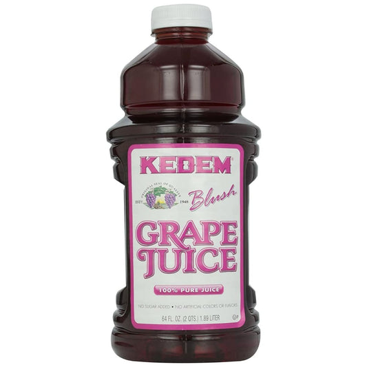 KEDEM: Juice Grape Blush 64 OZ (Pack of 2) - Grocery > Beverages > Juices - KEDEM