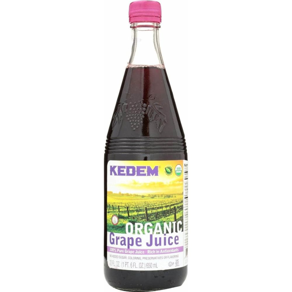 KEDEM Grocery > Beverages > Juices KEDEM: Juice Grape Org, 22 fo