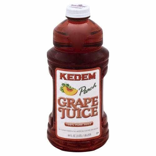 Kedem Kedem Juice Peach Grape, 64 oz