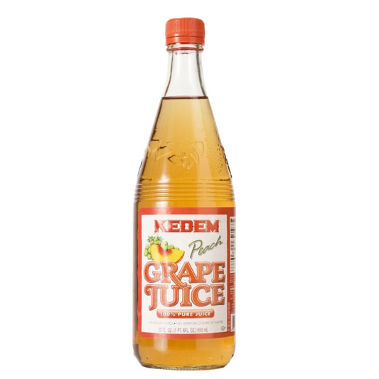 KEDEM: Peach Grape Juice 22 fo (Pack of 4) - Grocery > Beverages > Juices - KEDEM