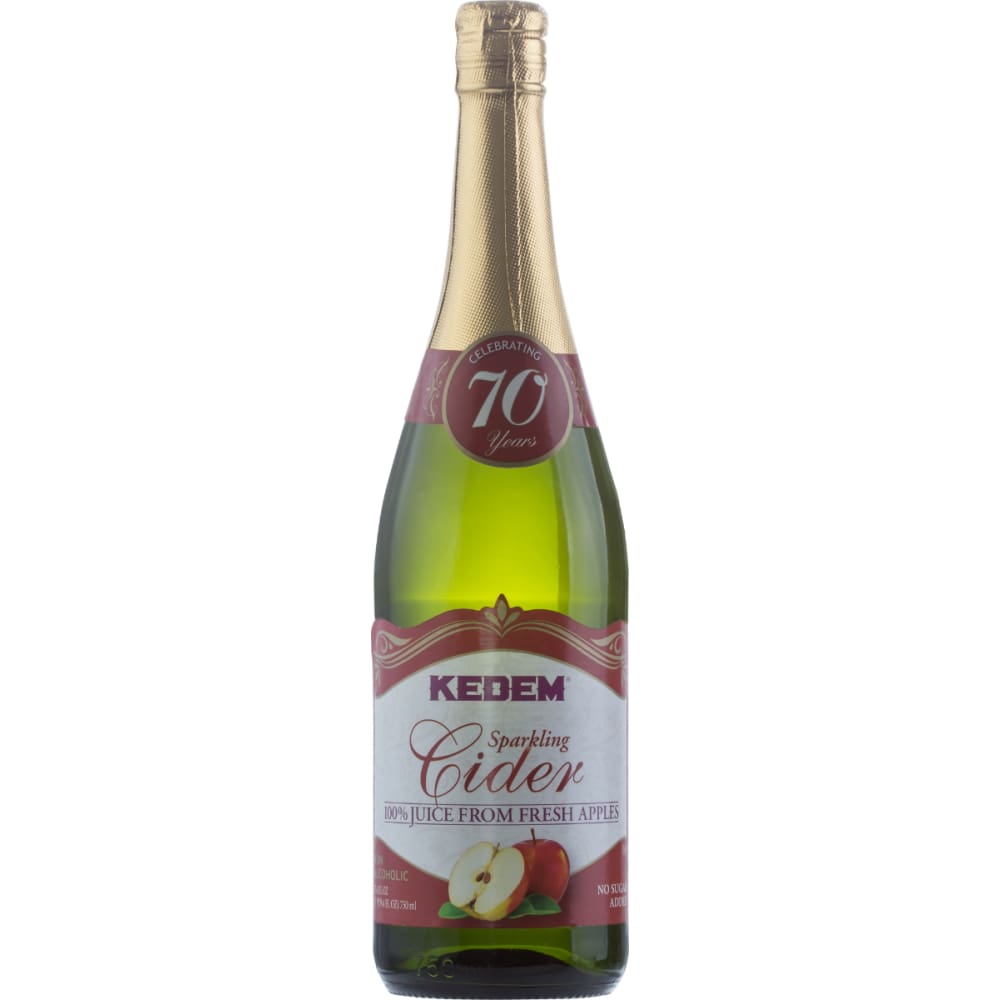 KEDEM: Sparkling Apple Cider Juice 25.4 fo (Pack of 5) - Grocery > Beverages > Juices - KEDEM
