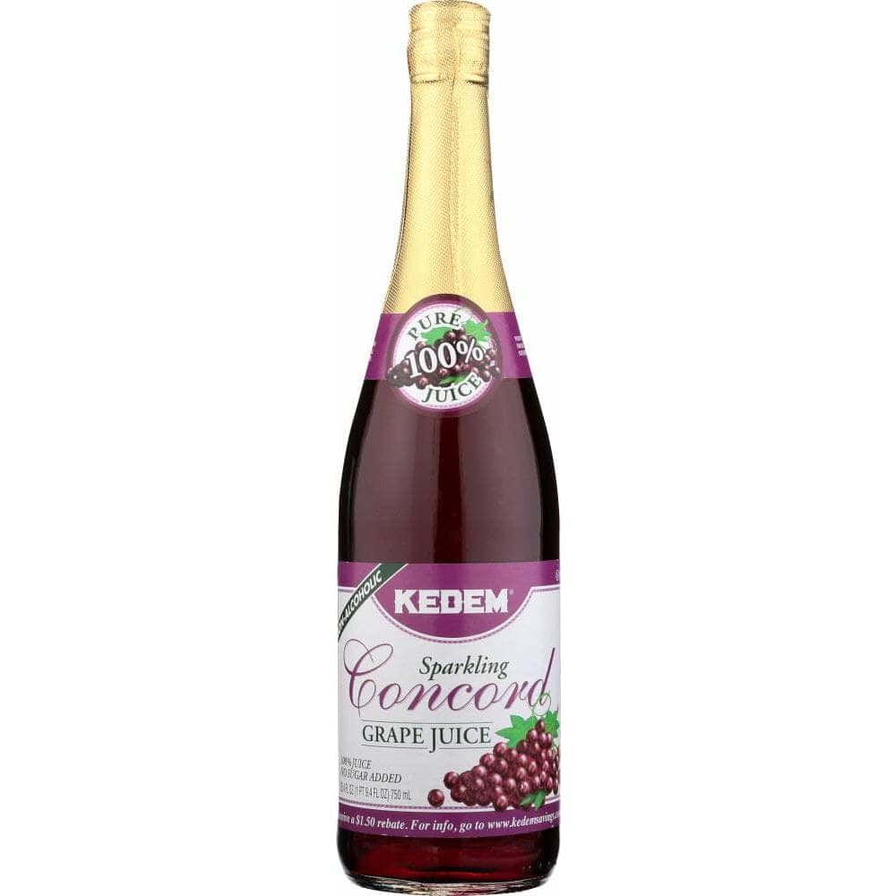 Kedem Kedem Sparkling Concord Grape Juice, 25.4 Oz