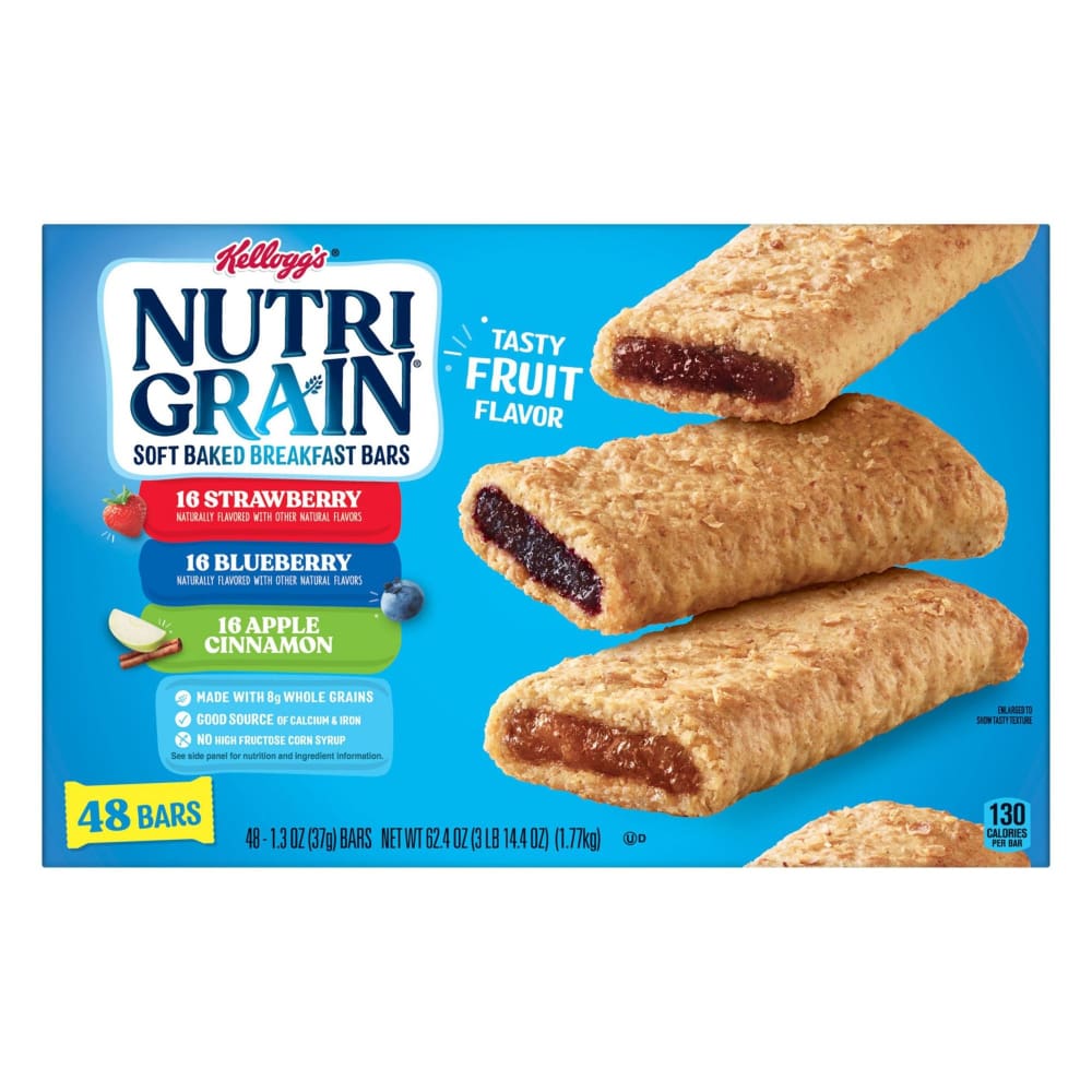 Kellogg Nutri-Grain Bars 48 ct. - Kellogg’s