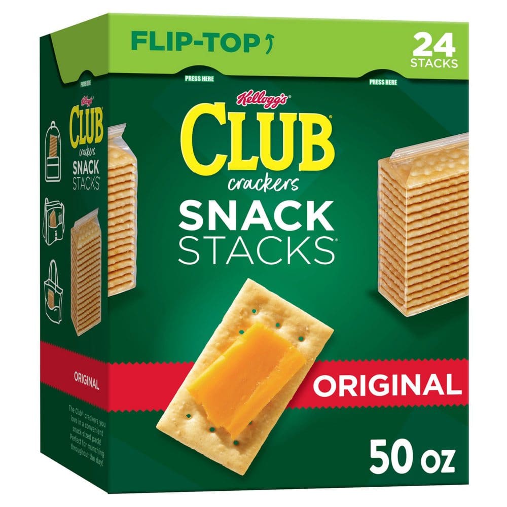 Kellogg's Club Crackers Snack Stacks (2.08 oz., 24 pk.) (Pack of 2 ...