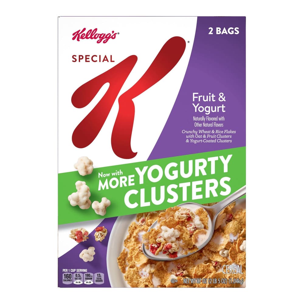 Kellogg's Special K Fruit and Yogurt Breakfast Cereal, 2 pk. ShelHealth