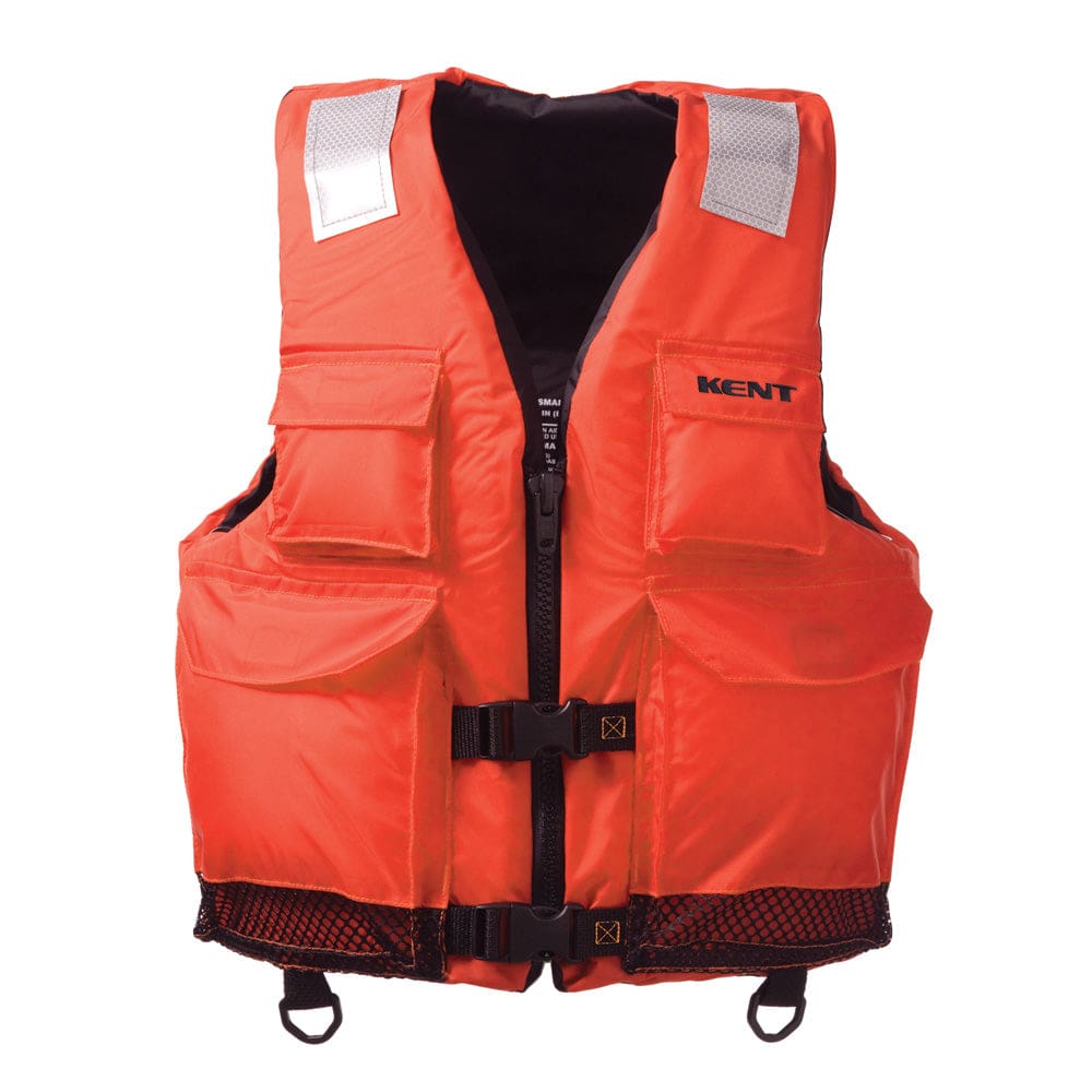 Kent Elite Dual-Sized Commercial Vest - 2XL/ 4XL - Marine Safety | Personal Flotation Devices - Kent Sporting Goods