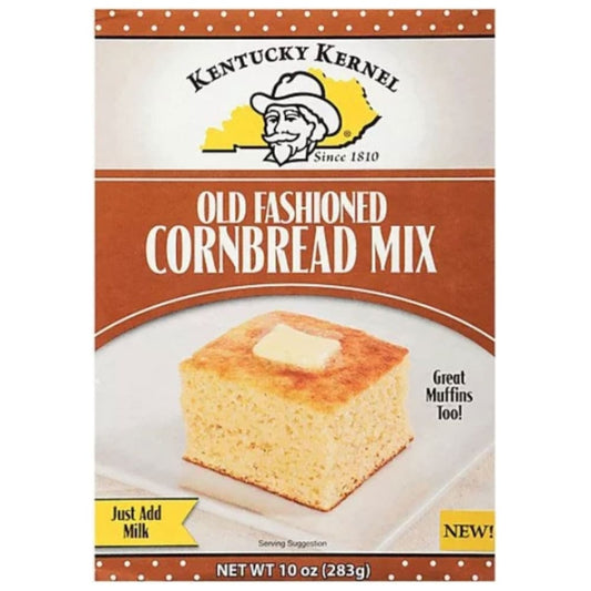 KENTUCKY KERNEL: Old Fashioned Cornbread Mix 10 oz (Pack of 5) - Grocery > Cooking & Baking > Baking Ingredients - KENTUCKY KERNEL