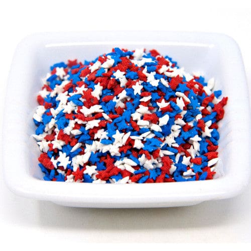 Kerry Mini Red White & Blue Stars Shapes 5lb - Candy/Bulk Candy - Kerry
