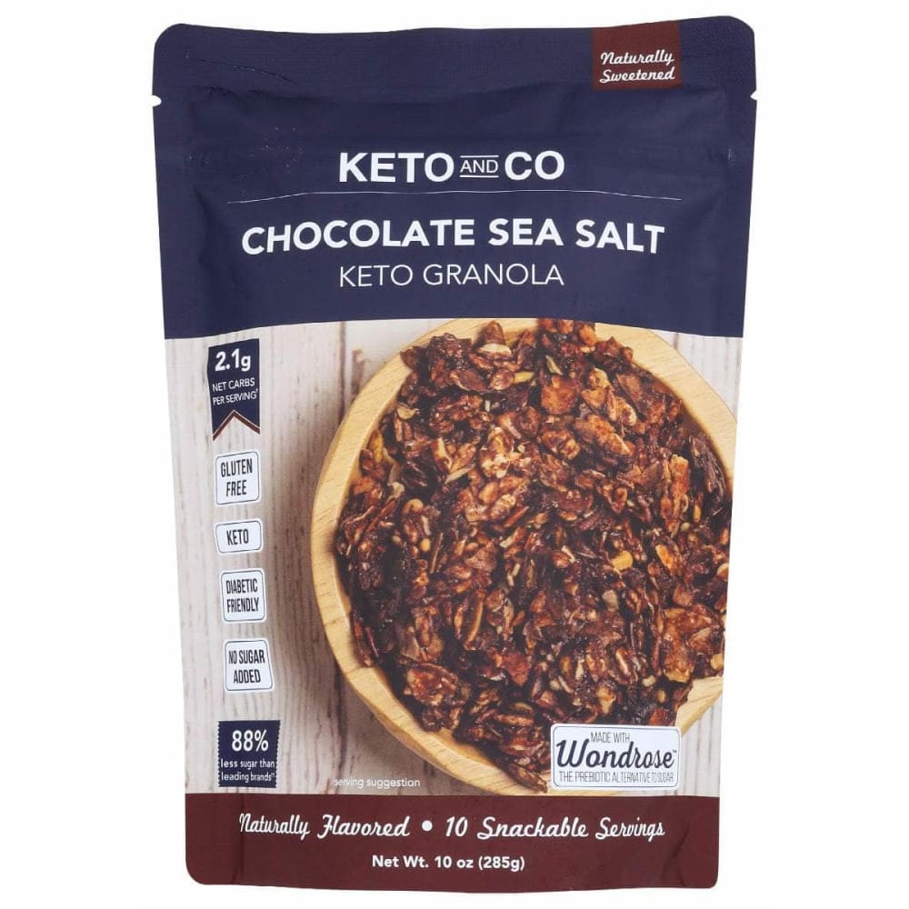 KETO & CO Keto & Co Granola Choc Sea Salt, 10 Oz