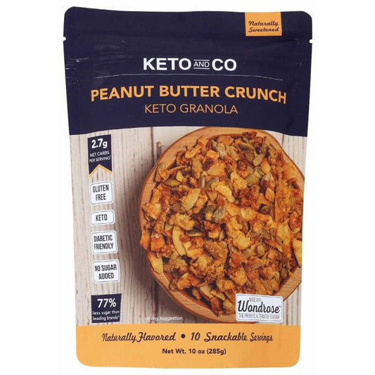KETO & CO Keto & Co Granola Peanut Butter, 10 Oz