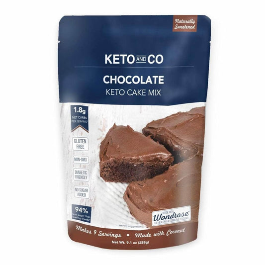 KETO & CO Keto & Co Mix Cake Chocolate, 9.1 Oz