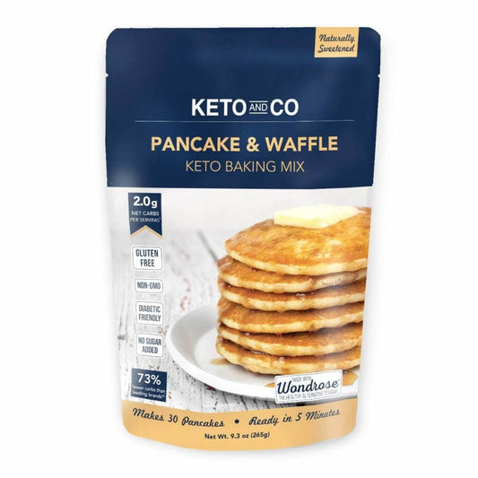 KETO & CO Keto & Co Mix Pancake Waffle, 9.3 Oz