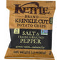 Snyders Of Hanover Kettle Brand Krinkle Cut Salt & Fresh Ground Pepper, 1.5 Oz