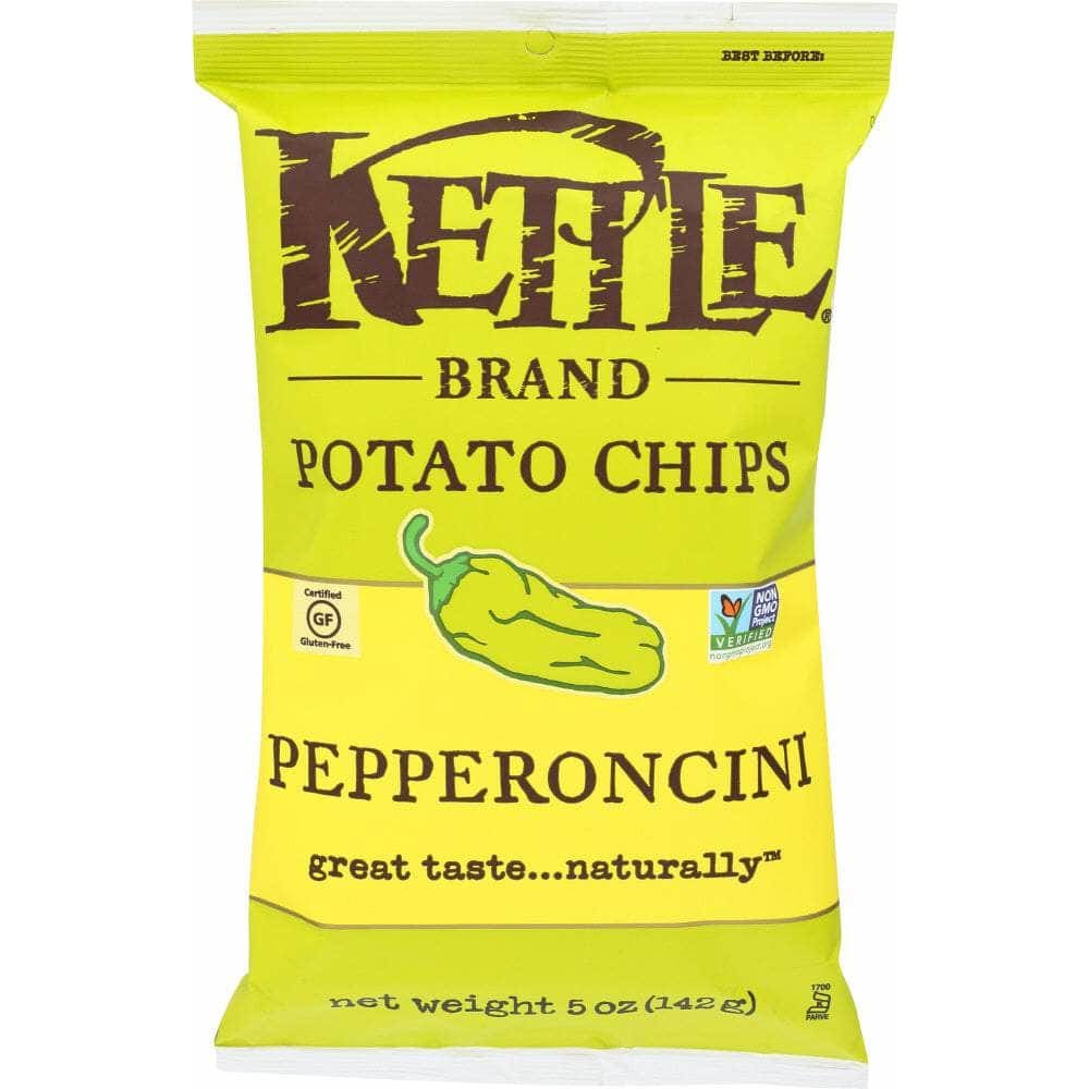 Kettle Brand Kettle Brand Potato Chips Pepperoncini, 5 Oz