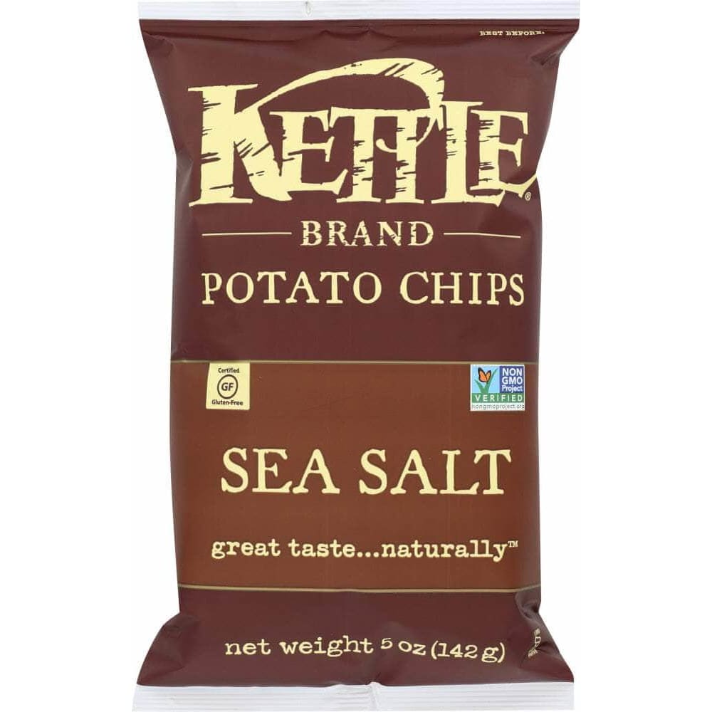 Kettle Brand Kettle Brand Potato Chips Sea Salt, 5 oz