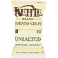Snyders Of Hanover Kettle Brand Potato Chips Unsalted, 5 oz