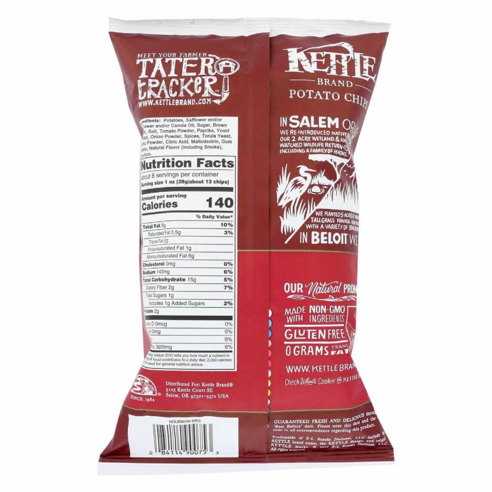 KETTLE FOODS Kettle Foods Bourbon Barbecue, 8.5 Oz