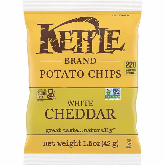 KETTLE FOODS Kettle Foods Chip Pto White Cheddar, 1.5 Oz