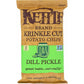 Kettle Brand Kettle Foods Dill Pickle Krinkle Cut Potato Chips, 5 oz