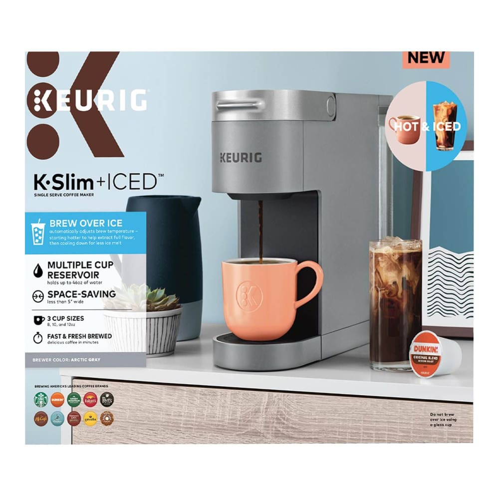 Keurig K-slim + Iced Single Serve Coffee Maker - Home/WOW Days Deals/WOW Days Appliance & Kitchen Deals/ - Keurig