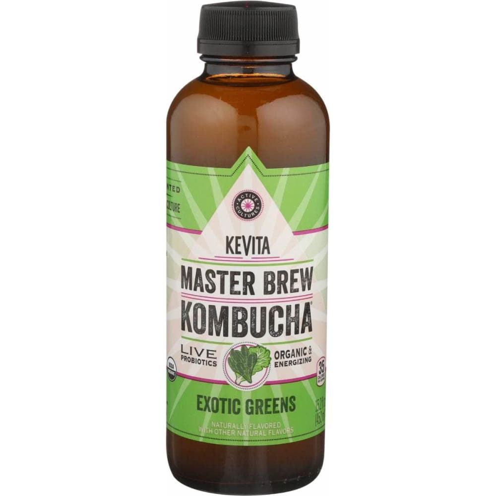 Kevita Kevita Master Brew Kombucha Exotic Greens, 15.20 oz