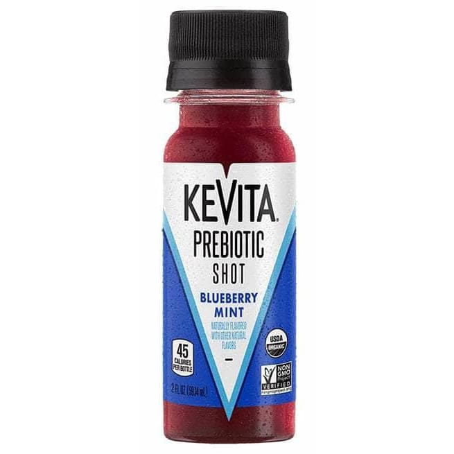 KEVITA Grocery > Refrigerated KEVITA: Prebiotic Shot Blueberry Mint, 2 oz