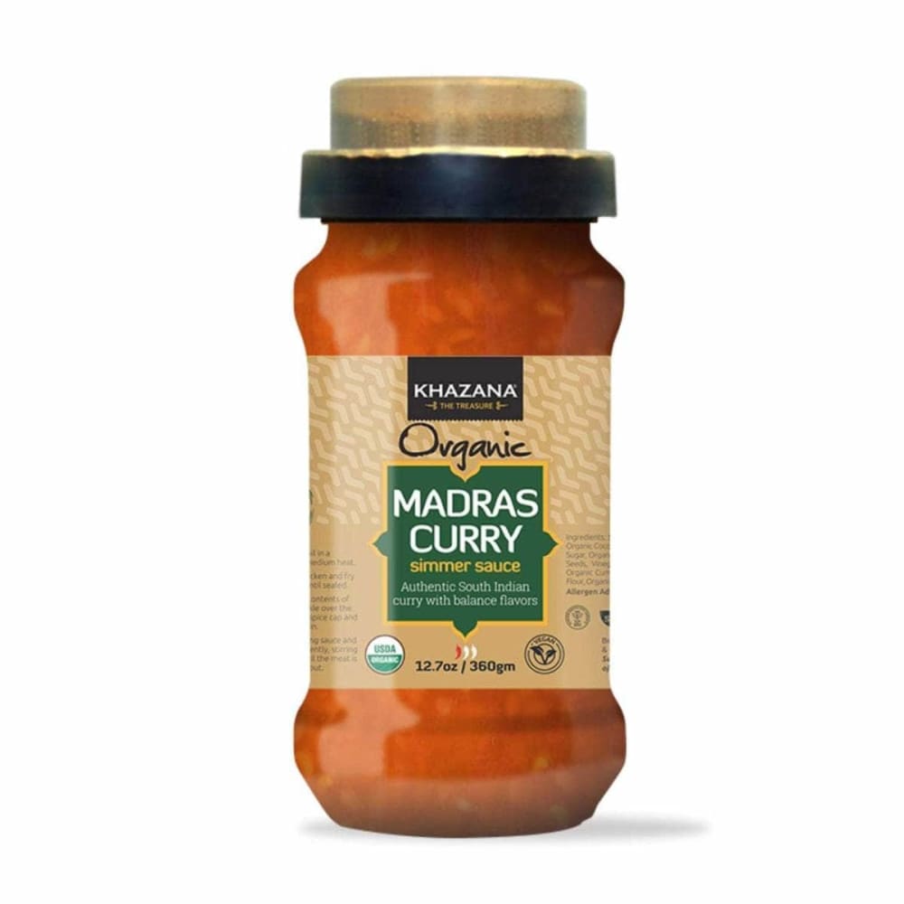 KHAZANA KHAZANA Madras Curry Simmer Sauce, 12.7 oz
