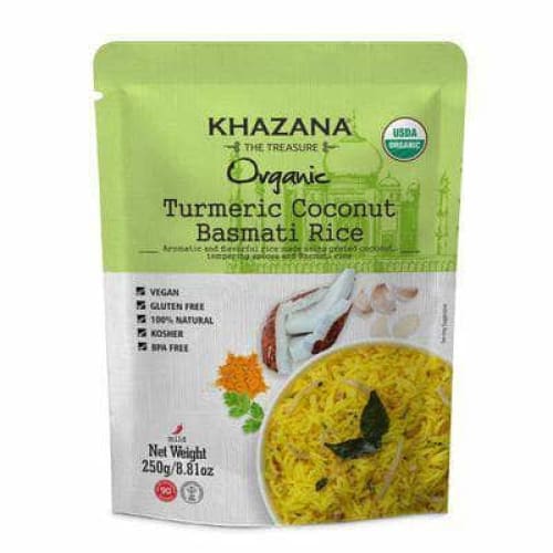 KHAZANA Grocery > Pantry > Rice KHAZANA: Rice Basmati Ccnt Rte, 8.81 oz