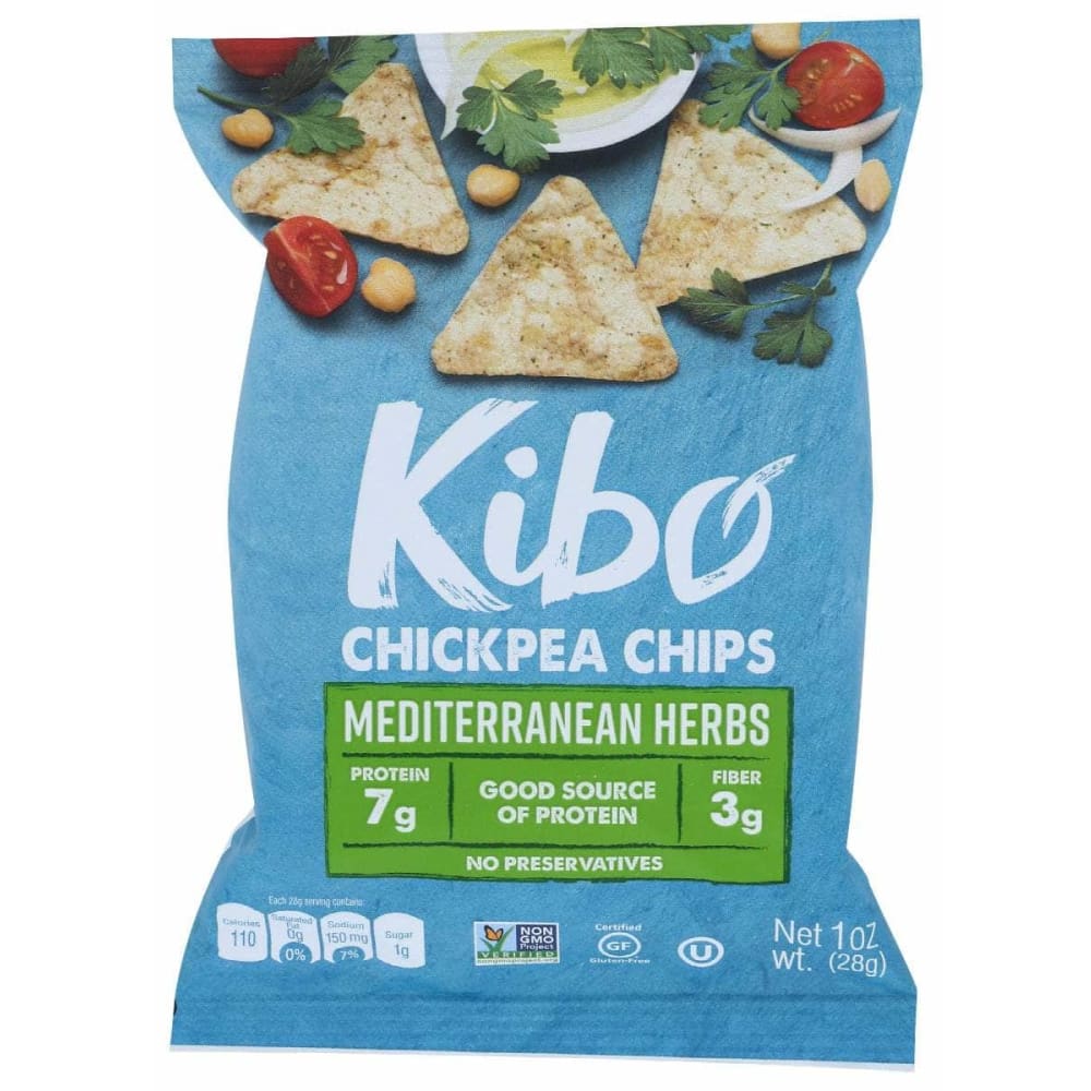 KIBO Grocery > Snacks > Chips > Vegetable & Fruit Chips KIBO: Chip Mediterranean Herb, 1 oz