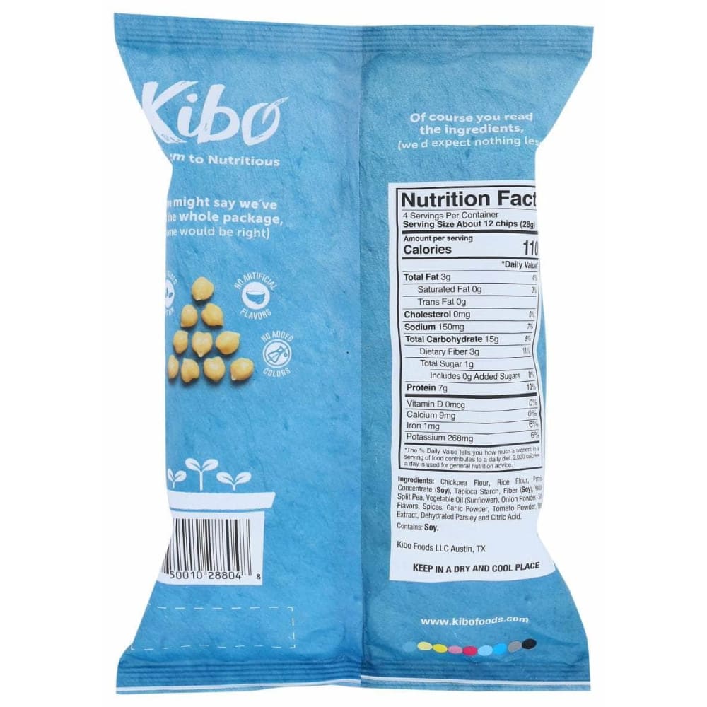 KIBO Grocery > Snacks > Chips > Vegetable & Fruit Chips KIBO: Chip Mediterranean Herbs, 4 oz