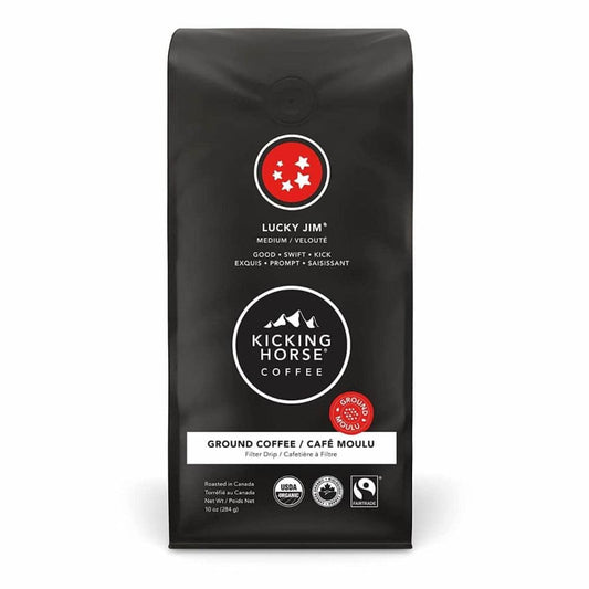 KICKING HORSE Kicking Horse Lucky Jim Medium Ground Coffee, 10 Oz