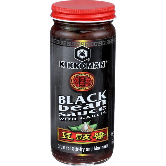 KIKKOMAN Kikkoman Black Bean Sauce With Garlic, 8.7 Oz