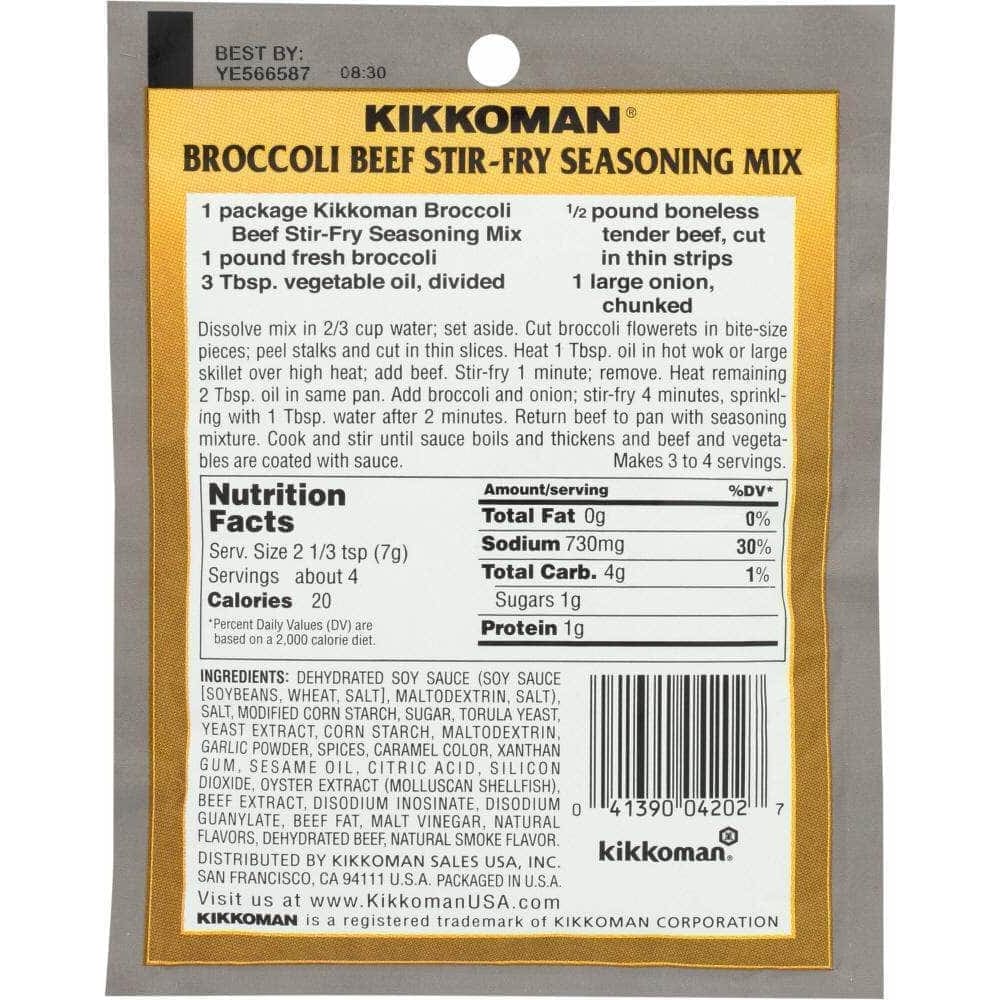 Kikkoman Kikkoman Broccoli-Beef Stir-Fry Seasoning Mix, 1 oz