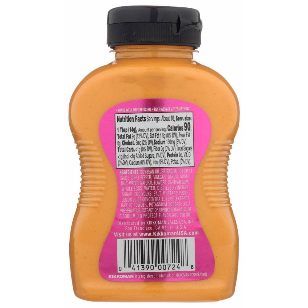 KIKKOMAN Kikkoman Mayo Sriracha, 8.5 Oz