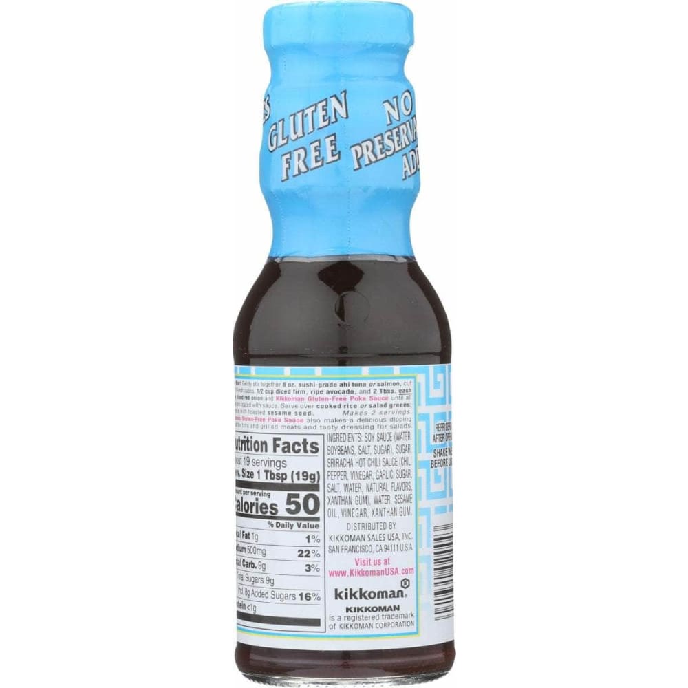 KIKKOMAN Kikkoman Sauce Poke Gf Presrve Fre, 12.8 Oz