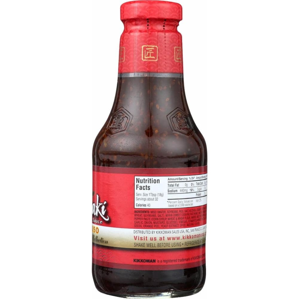 KIKKOMAN Kikkoman Sauce Teriyaki Takumi Spicy Miso, 20.5 Oz