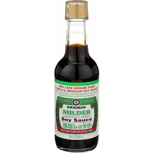 KIKKOMAN KIKKOMAN Soy Sauce Milder, 8.5 fo