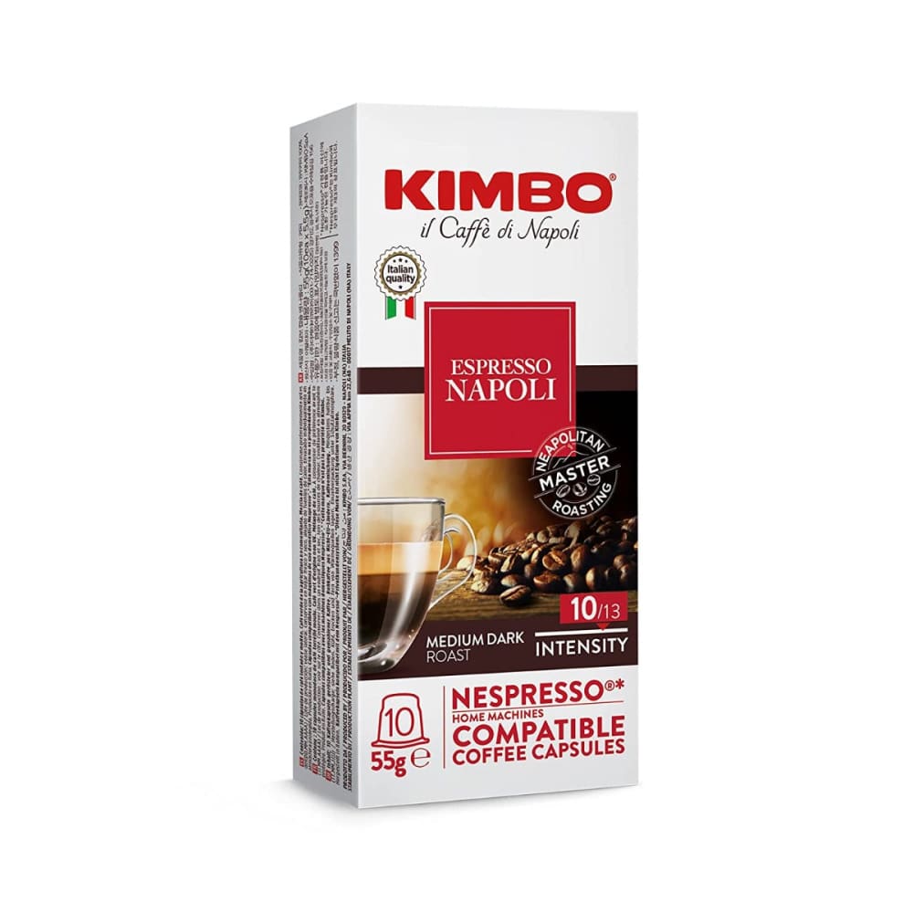 KIMBO: Barista Espresso Napoli Coffee 1.94 oz (Pack of 4) - Grocery > Beverages > Coffee Tea & Hot Cocoa - KIMBO
