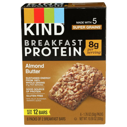 KIND: Bar Bf Protn Almd Butter 10.58 OZ (Pack of 3) - Grocery > Breakfast > Breakfast Foods - KIND