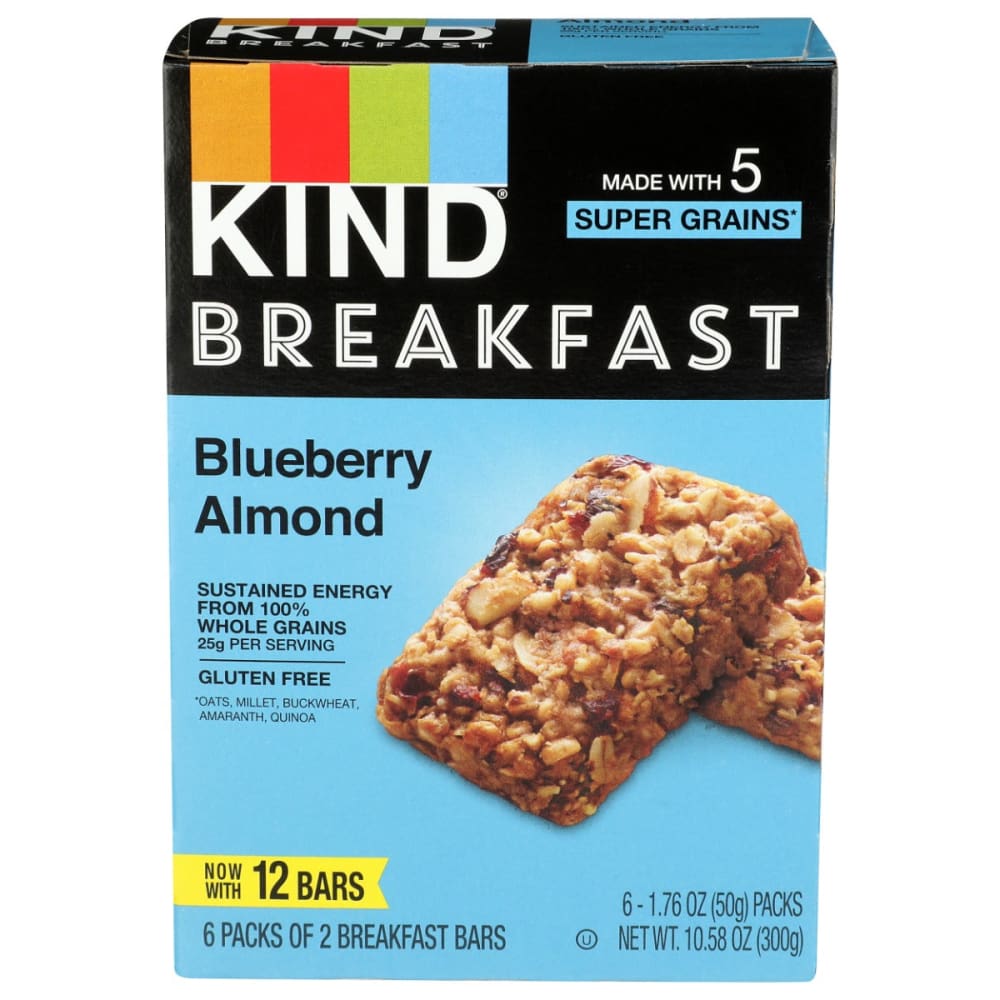 KIND: Bar Blbrry Almnd Brkfst 10.58 OZ (Pack of 3) - Grocery > Breakfast > Breakfast Foods - KIND