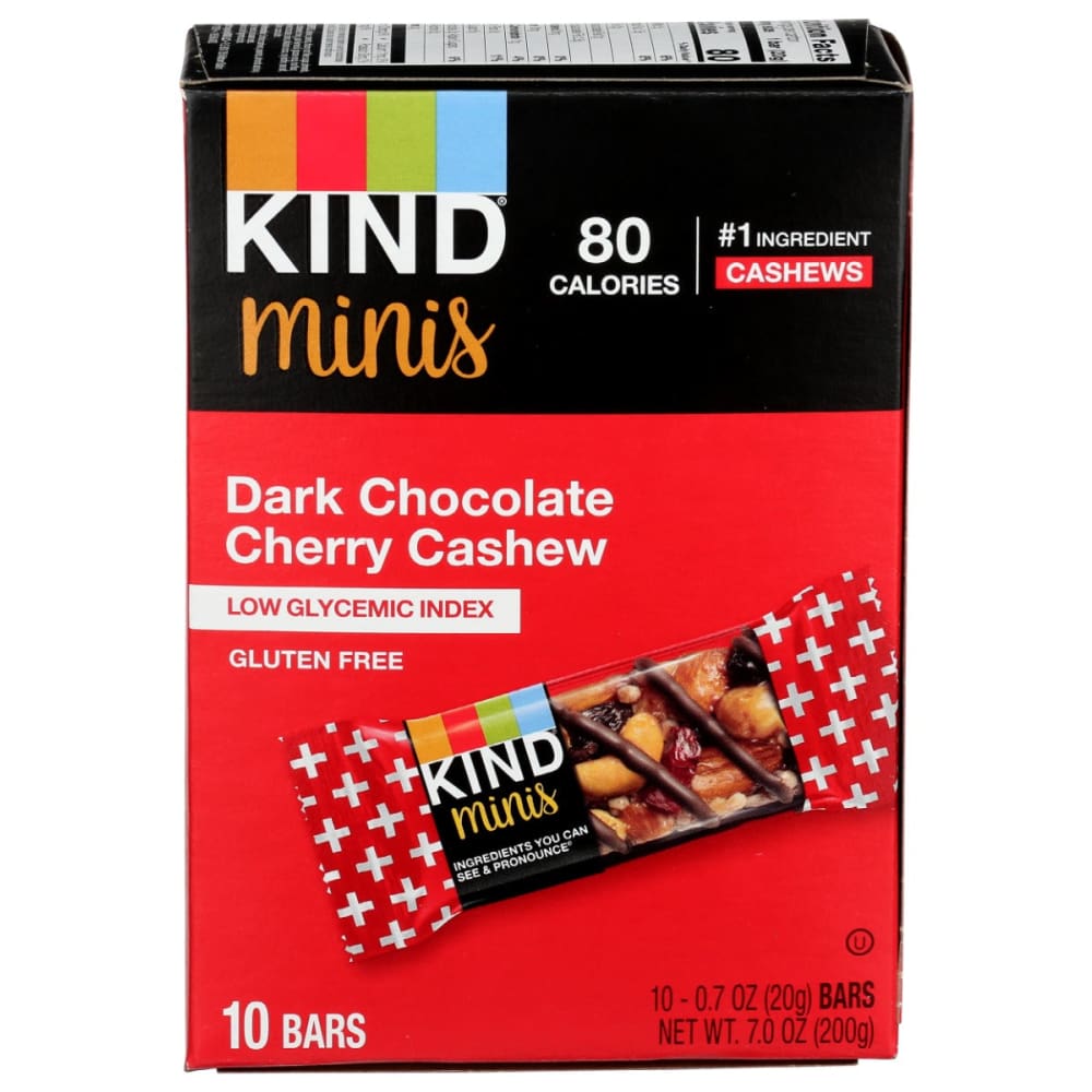 Kind: Bar Drk Choc Cherry Cashw (7.00 OZ) (Pack of 2) - Kind