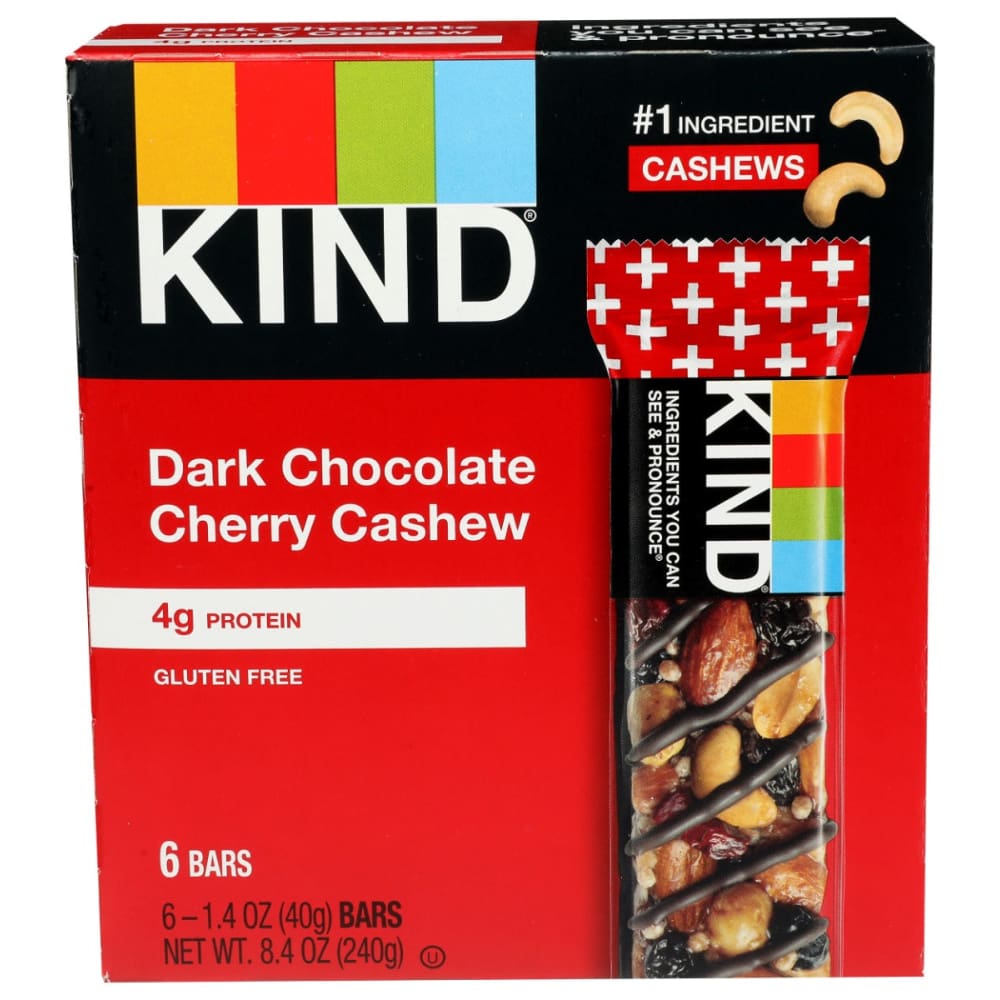 KIND: BAR DRK CHOC CHRY CSHW (8.400 OZ) (Pack of 2) - Snacks Other - KIND