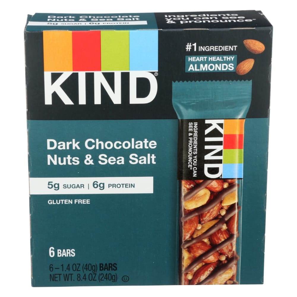 KIND: BAR DRK CHOC NUTS SSALT (8.400 OZ) (Pack of 2) - Nuts > Nuts - KIND