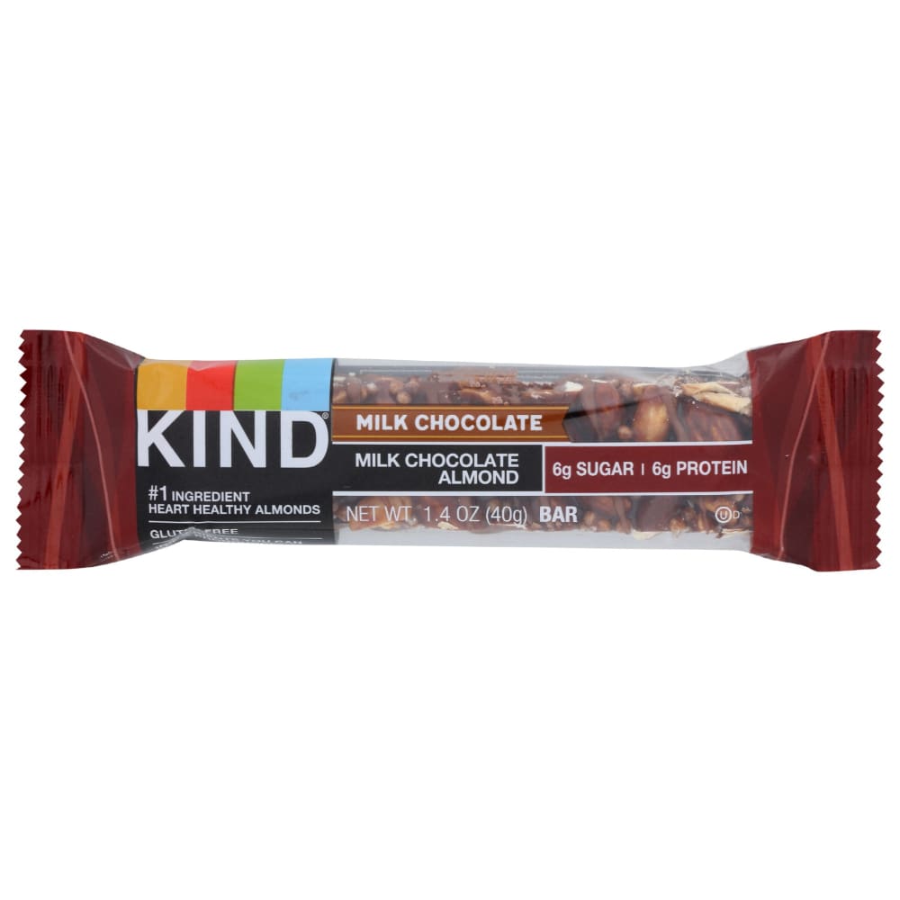 KIND: Bar Milk Choc Almond 1.4 OZ (Pack of 6) - KIND