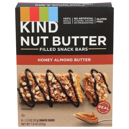 KIND: Bar Nt Bttr Hny Almnd Br 7.8 OZ (Pack of 4) - Grocery > Breakfast > Breakfast Foods - KIND