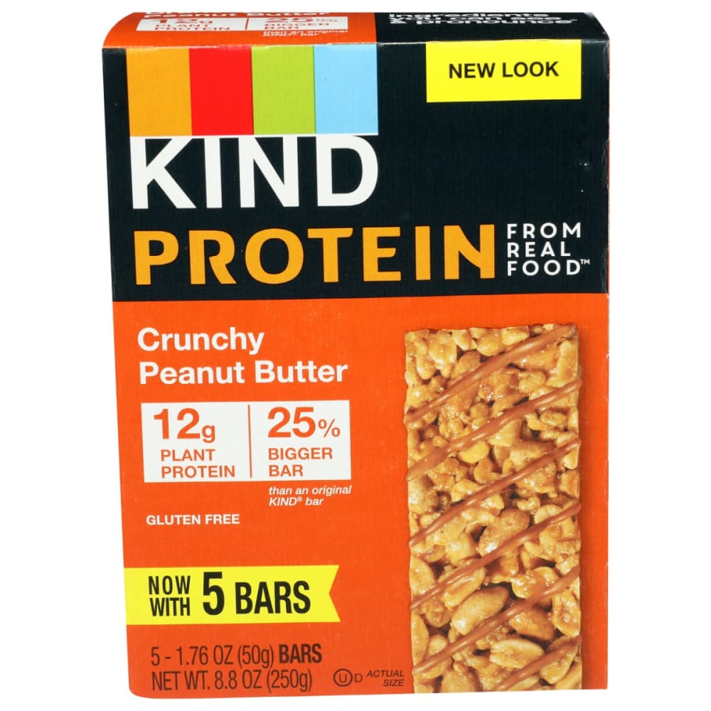 KIND: Bar Peanut Butter Crunch 8.8 OZ - KIND