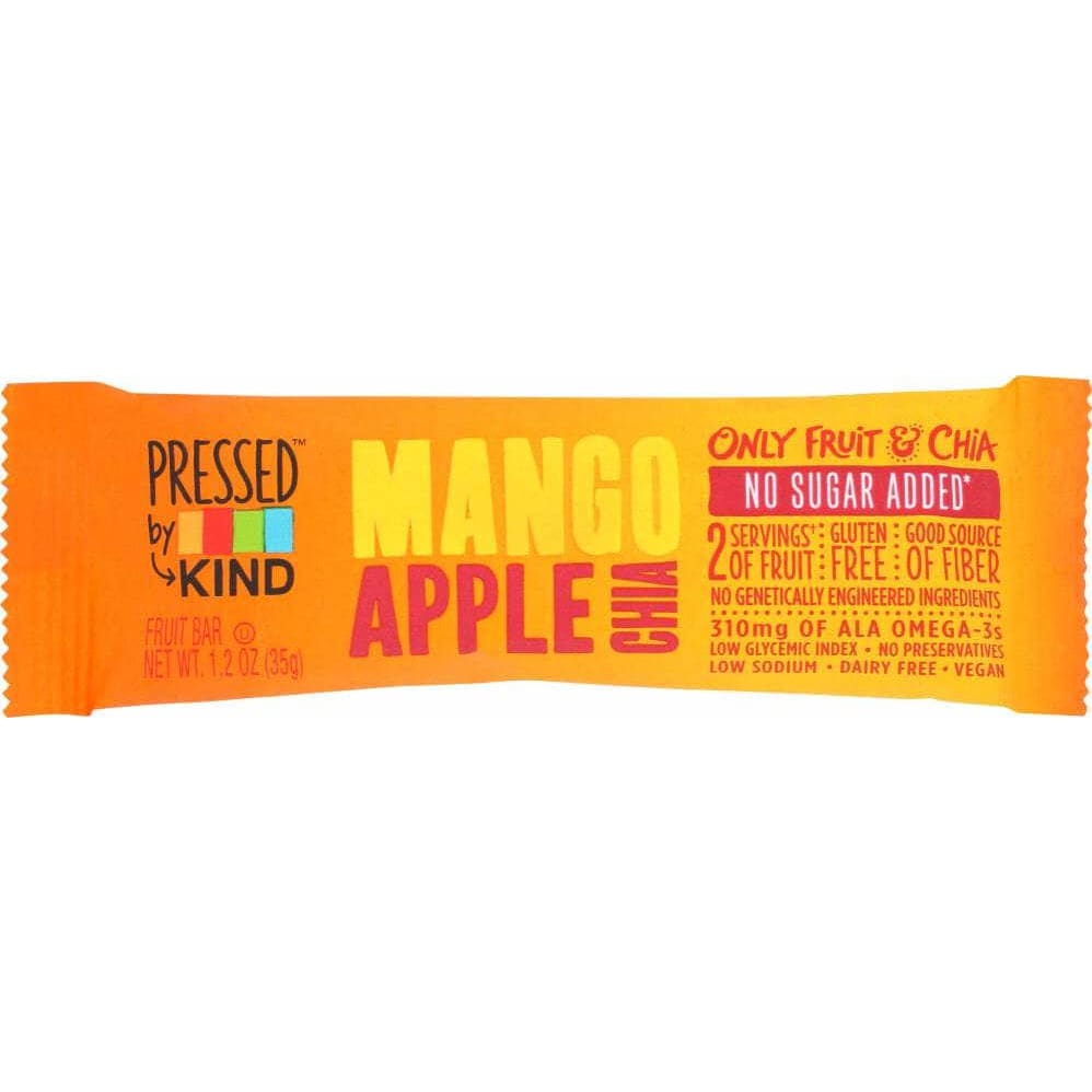 Kind Kind Mango Apple Chia Pressed Bar, 1.2 oz