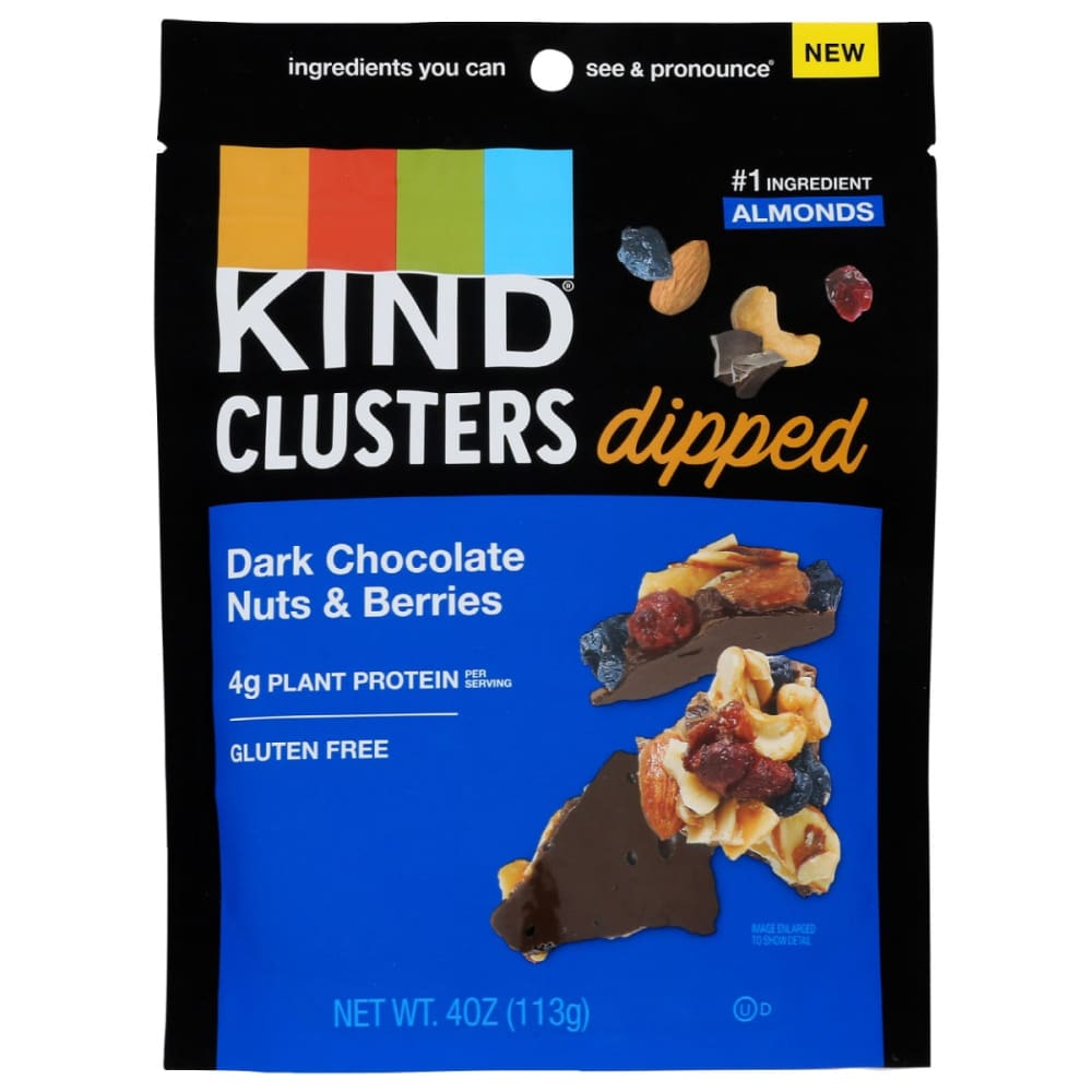 KIND: Nut Cluster Dkch Berry 4 OZ (Pack of 5) - Snacks Other - KIND